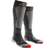 X-socks - Chaussettes de ski - Ski Silk Merino 4.0 Anthracite/Gris pour Homme, en Laine