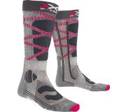X-socks - Chaussettes de ski femme - Ski Control 4.0 Lady Gris/Rose pour Femme