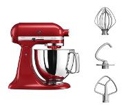 KitchenAid Keukenrobot 5KSM125EER + Groentensnijder 5KSMVSA