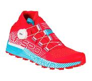 La Sportiva - Chaussures de trail - Cyklon Woman Hibiscus/Malibu Blue pour Femme - Rouge