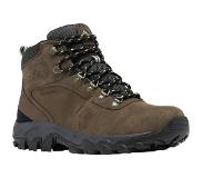 Columbia - Chaussures randonnée homme - Newton Ridge Plus II Suede Wp Dark Brown/Dark Grey pour Homme, en Cuir - Marron