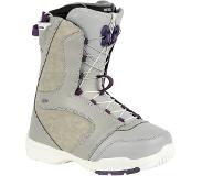 Nitro - Boots snowboard femme - Flora Tls Grey-Purple pour Femme - Gris
