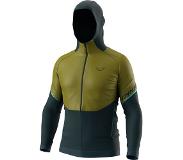 Dynafit - Vêtements randonnée et alpinisme - Alpine Hybrid Jacket M Army pour Homme, en Nylon - Vert