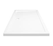 vidaXL Receveur de douche rectangulaire ABS Blanc 70x120 cm
