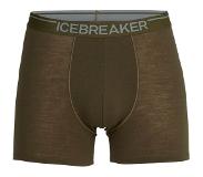 Icebreaker - Vêtements randonnée et alpinisme - M Merino Anatomica Boxers Loden pour Homme, en Nylon - Kaki