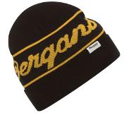 Bergans Logo Beanie Black/Light Golden Yellow UNI
