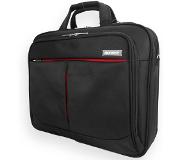 Accezz Business Series Laptop Backpack - Sac pour ordinateur portable - Convient aux ordinateurs portables jusqu'à 15,6 pouces - Noir