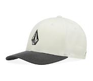 Volcom - Casquettes - Full Stone Flexfit Hat Dirty White pour Homme - Blanc