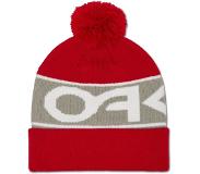 Oakley Factory Cuff Beanie Red Line/Stone Gray UNI