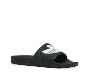 Adidas - Sandales et tongs - Shmoofoil Slide Core Black Cloud White Cloud White pour Homme - Noir