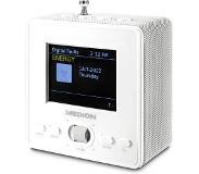 Medion LIFE S66004 Radio DAB+/Bluetooth pour prise de courant | écran couleur 6 |1 cm (2,4'') | radio DAB+/PLLKW avec 40 présélections chacu
