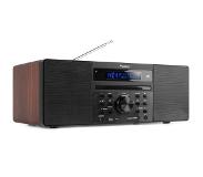 Audizio Prato Système micro midi domestique 60 W Noir, Bois