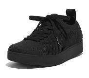 FitFlop Baskets FitFlop Women Rally E01 Sneaker Knit All Black-Taille 37