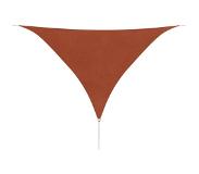 vidaXL Parasol en tissu Oxford triangulaire terracotta 3,6 x 3,6 x 3,6 m