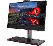 Lenovo ThinkCentre M70a Gen 3 AIO 21 Intel Processeur Intel Core i5-12400 12e génération c?urs P 2,50 GHz jusqu?à 4,40 GHz, Windows 11 Professionnel 64 bits, Aucune -