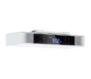 Auna KR-140 Bluetooth Radio de cuisine Fonction mains-libres Tuner FM Éclairage LED -blanc