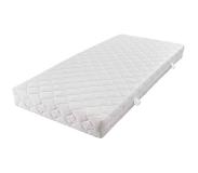 vidaXL Matelas avec housse lavable 200 x 90 x 17 cm