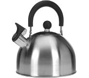 Excellent houseware Bouilloire sifflante 2,5 L Acier inoxydable
