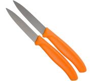 Victorinox Couteaux à Légumes Victorinox Swiss Classic Orange (2-pièces)