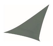Perel Toile d'ombrage, hydrofuge, 5 x 5 x 5 m, 160 g/m², polyester, triangle, vert-gris