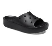 Crocs Tongs Crocs Women Classic Platform Slide Black-Taille 37 - 38