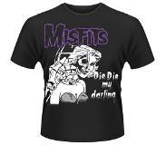 Misfits T-shirt Die Die My Darling Black 2XL