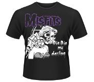 Misfits T-shirt Die Die My Darling Black S
