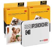Kodak Mini 3 Retro 2-in-1 Portable Instant Camera & Photo Printer White + 60 Sheets Bundle