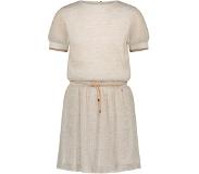 Nono Mini Robe Merle Crincle Voile Dress Blanc Fille | Pointure 110