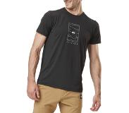 Picture - Vêtements randonnée et alpinisme - Travis Tech Tee Full Black pour Homme - Noir