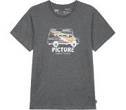 Picture T-Shirt - Custom Van - Dark grey melange Picture Organic Clothing