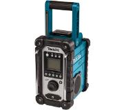 Makita DMR116 10.8 - 18V Li-ion Batterie Construction Radio - FM/AM - Fonctionne sur secteur et batterie