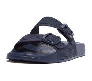 FitFlop Tongs FitFlop iQushion Two-Bar Buckle Slides Femme Midnight Navy-Taille 37
