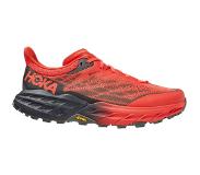 Hoka One One - Chaussures de trail - Speedgoat 5 Gtx Fiesta/Thyme pour Homme - Rouge