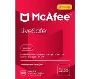 McAfee Livesafe Attach Pour 1 Appareil Pedant An (windows Mac Android Ios) Fr/nl