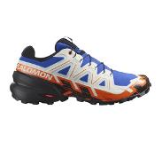 Salomon - Chaussures de trail - Speedcross 6 Lapis Blue/Black/Scarlet Ibis pour Homme - Bleu