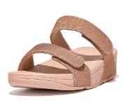 FitFlop Tongs FitFlop Femme Réglables Lulu Shimmerlux Rose Gold-Taille 42