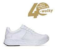 Wolky Baskets Wolky Femme Bounce Nappa Leather White-Taille 41