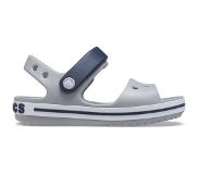 Crocs Sandales Crocs Kids Crocband Sandal Light Grey Navy-Taille 25 - 26