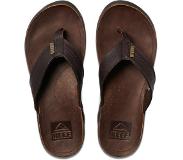 Reef - Sandales et tongs - Reef J-Bay III Dark Brown/Dark Brown pour Homme, en Cuir - Marron