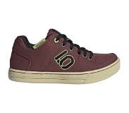 Five Ten Chaussures VTT Femme - Freerider Canvas - Quiet Crimson / Core Black / Pulse Lime