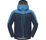 Norrøna - Vêtements randonnée et alpinisme - Falketind Gore-Tex Paclite Jacket M Hawaiian surf/Indigo Night pour Homme - Bleu