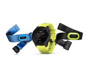 Garmin Forerunner 945 LTE Bundle - GPS Smartwatch with HRM-Swim & HRM-Pro - yellow