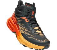 Hoka One One - Chaussures randonnée homme - Speedgoat 5 Mid Gtx Blue Graphite/Amber Yellow pour Homme - Navy