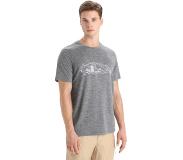 Icebreaker T-Shirt Homme - Tech Lite II Nature Sprint - Gritstone Hthr