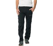 Jack Wolfskin Pantalon Homme - Glastal Zip Away - noir
