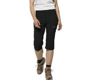 Jack Wolfskin Pantalon 3/4 Femme - Activate Light - noir