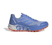 Adidas Chaussures de Trail Running Homme - TERREX Agravic Flow 2 GORE-TEX - blue dawn/blue fuchsia/impact orange HR1111