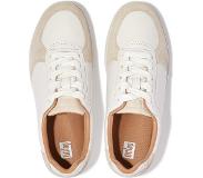 FitFlop Baskets FitFlop Femme Rally Leather Suede Panel Sneakers Urban White Paris Grey-Taille 36