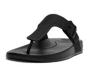 FitFlop Tongs FitFlop Femme iQushion Adjustable Buckle All Black-Taille 38
